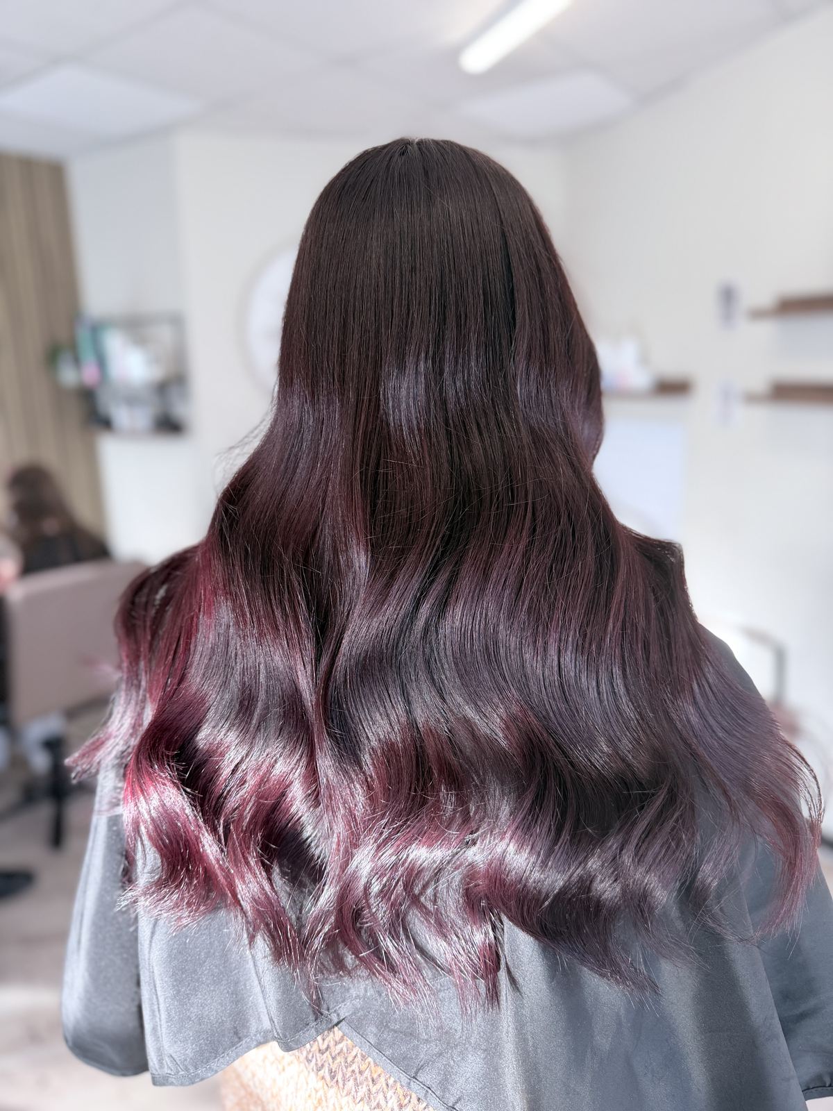 Dark dimensional brunette waves